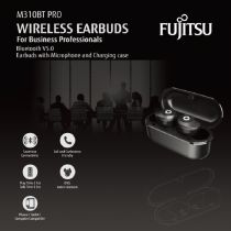 Fujitsu True Wireless Earbuds M310BT Pro